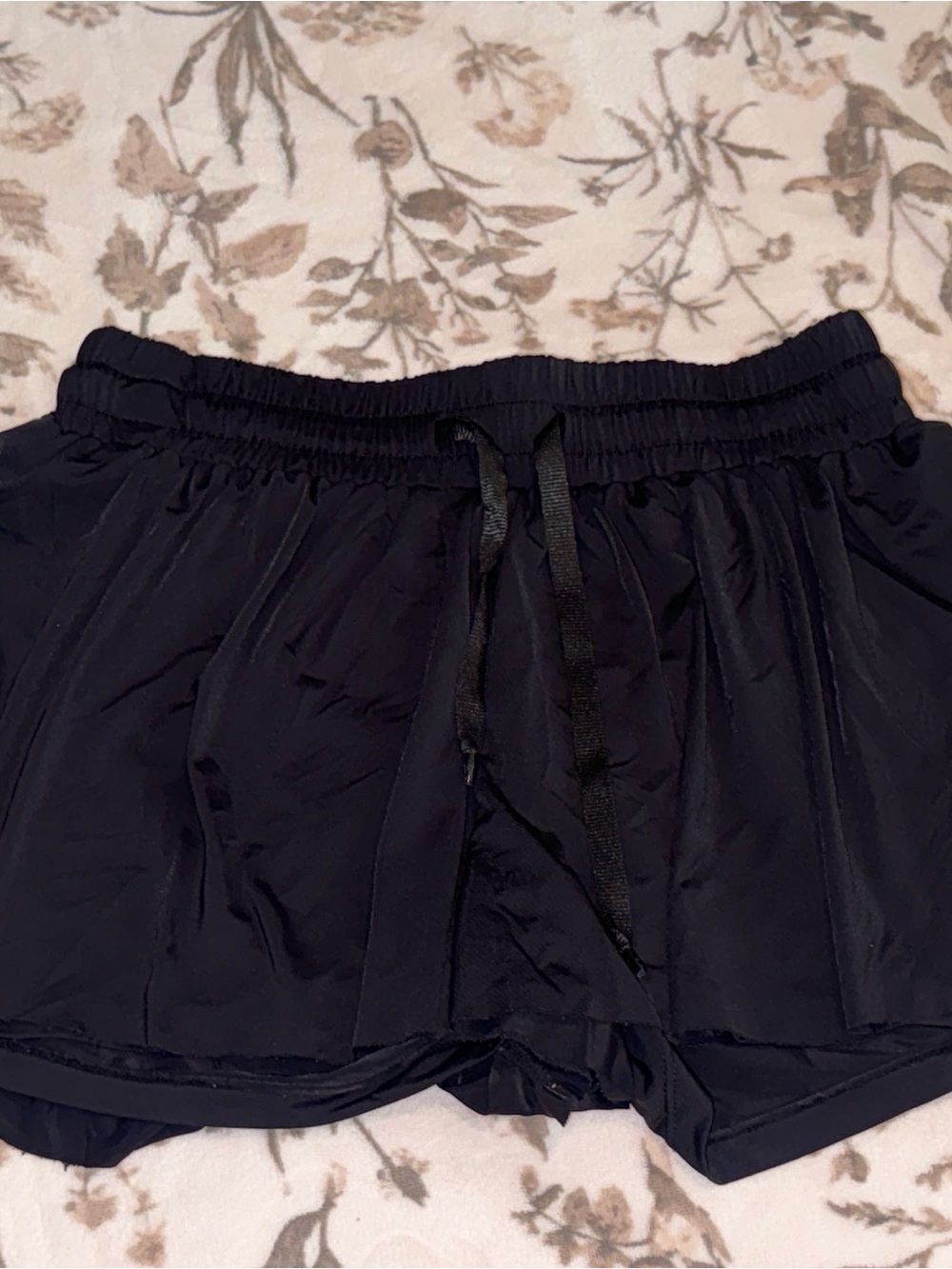 Athletic Works Black Women’s Drawstring Athletic Shorts